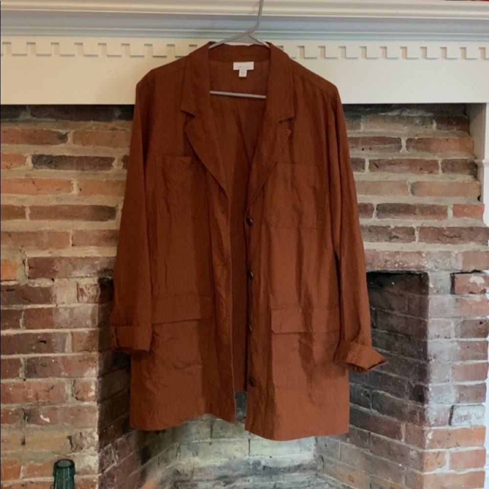 Linen blazer